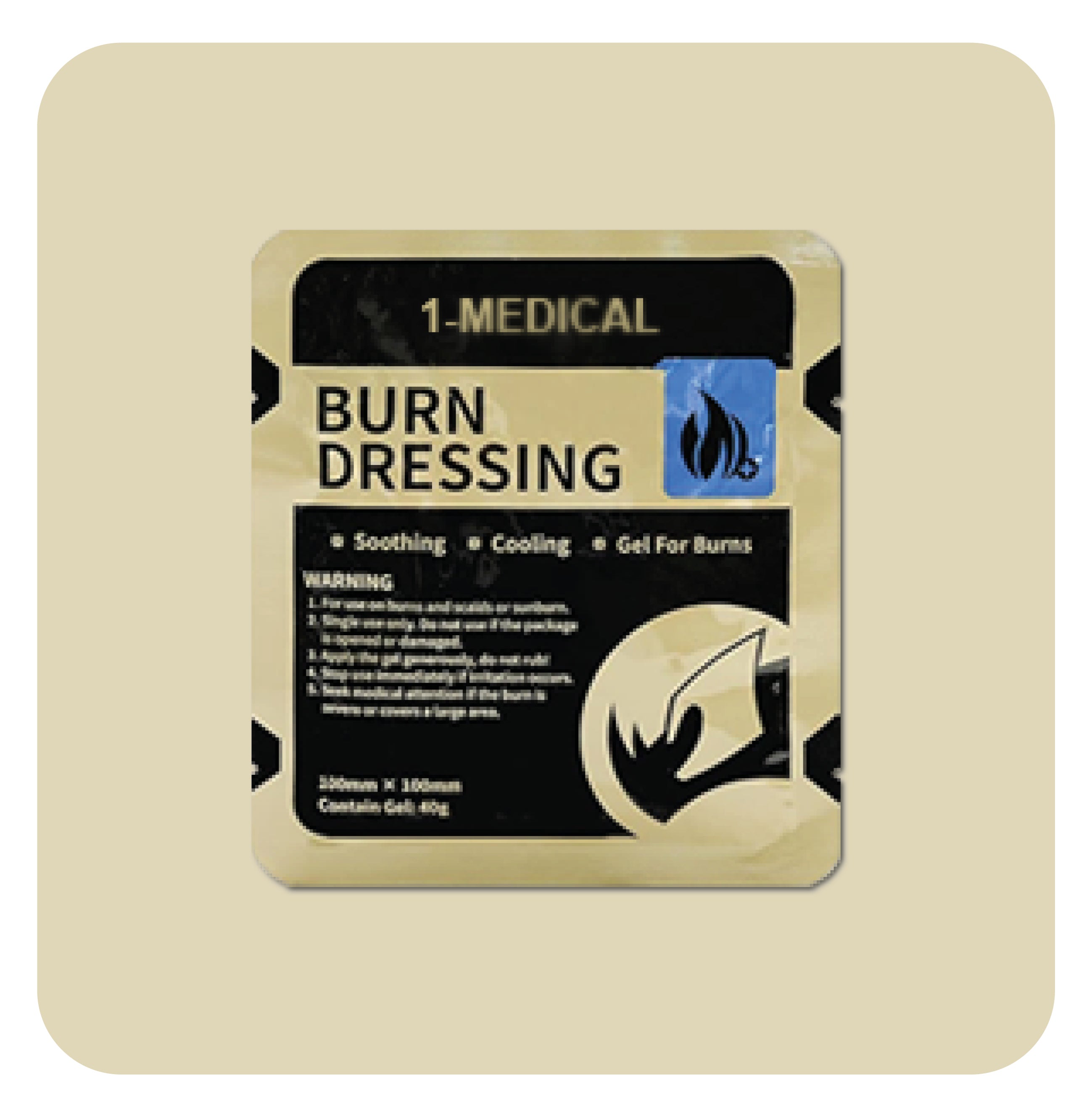Burn dressings - 2 sizes
