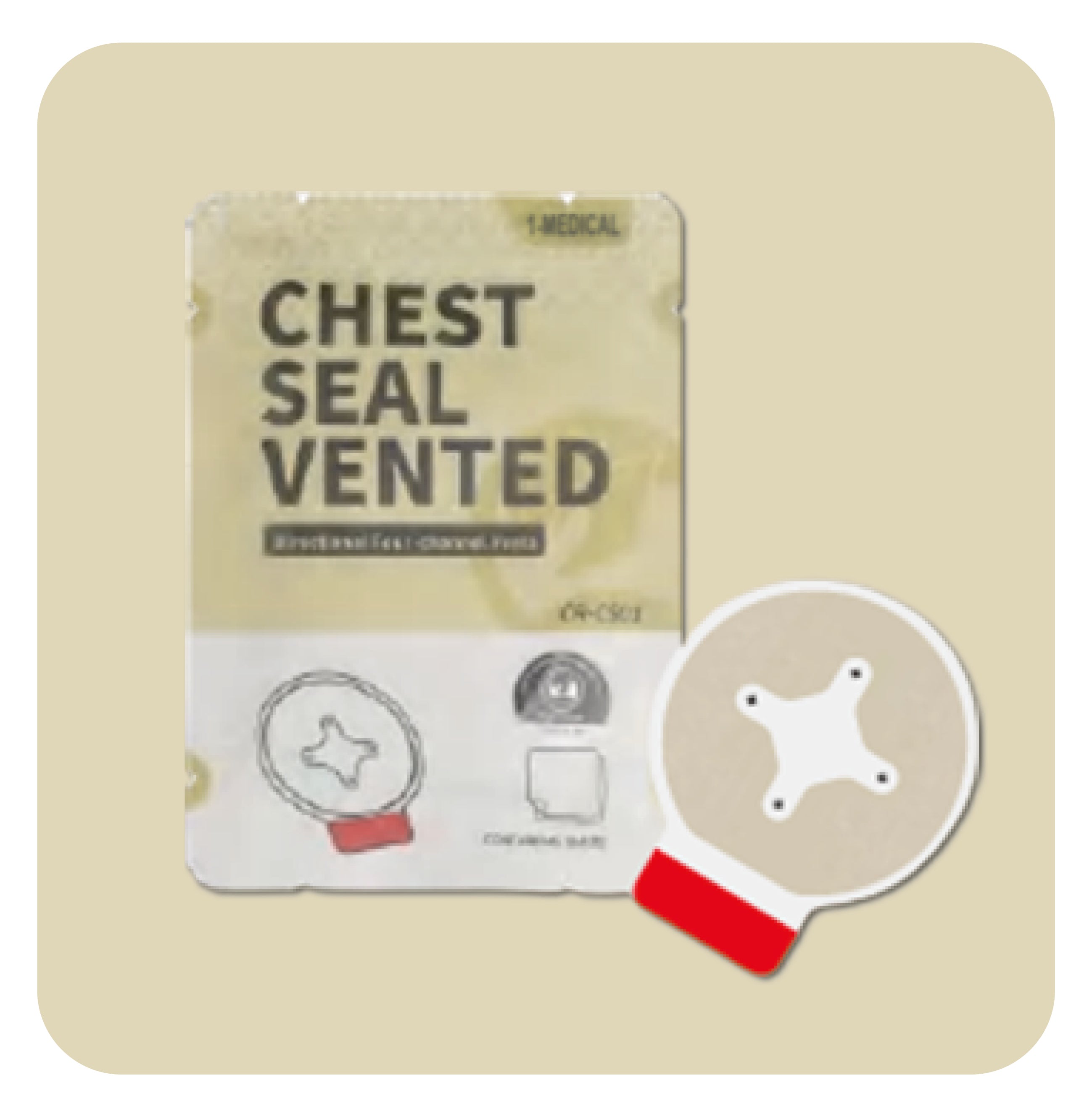 Chest Seal - Ventilated or Valveless